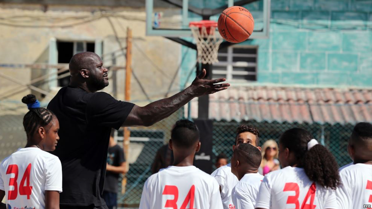 Shaquille ONeal en La Habana Es un sueño estar aquí