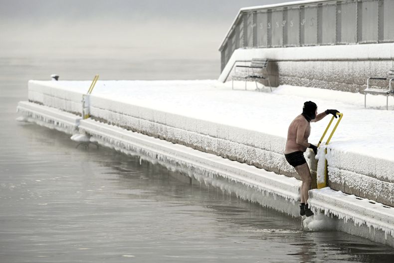 Finlandia y Suecia registran frío extremo con temperaturas de 40 grados