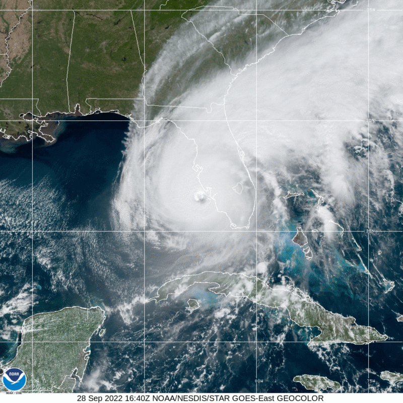 Ian toca tierra cerca de Cape Coral y Fort Myers como huracán de categoría 4 