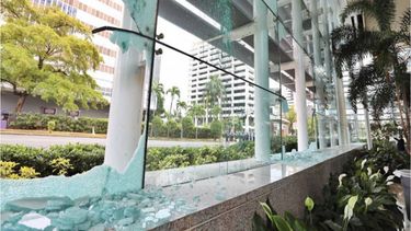 inician labores de limpieza en areas afectadas por el paro nacional
