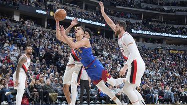 Nuggets se imponen 120-107 a Blazers; Murray logra 25 puntos