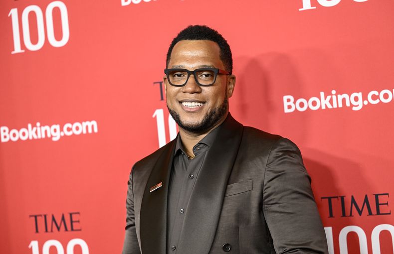 ARCHIVO - Brandon Jacobs-Jenkins aparece en la Gala Time100 el 24 de abril de 2025, en Nueva York. (Foto Evan Agostini/Invision/AP, archivo)