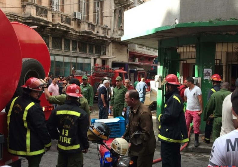 bomberos en cuba