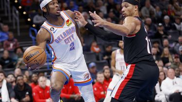 Gilgeous-Alexander anota 27; Thunder gana otra vez a Blazers