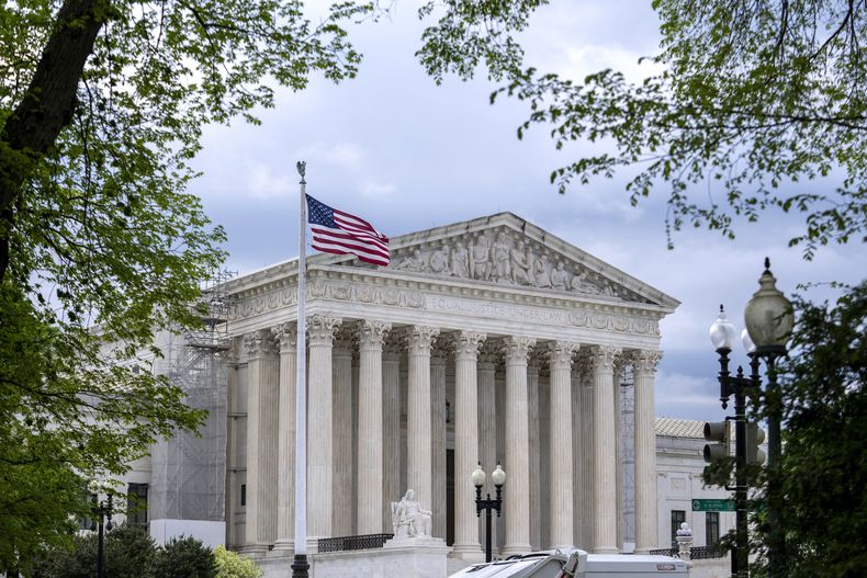 ARCHIVO - La Corte Suprema de Estados Unidos en Washington, el 25 de abril de 2024. (AP Foto/J. Scott Applewhite, Archivo)