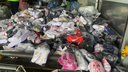 aduana de panama retiene casi 2 mil zapatillas de reconocidas marcas como nike, adidas, puma, reebok con destino a cuba por presunto fraude