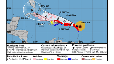 irma generara impacto devastador, segun centro nacional de huracanes