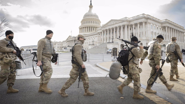 desplegaran guardia nacional en washington para frenar protestas de camioneros