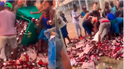 video: cubanos recogen cervezas vencidas del basurero de una mipyme en medio de la crisis economica