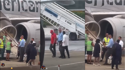se filtra video de la salida al exilio de jose daniel ferrer desde santiago de cuba