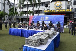 indonesia incauta un gran cargamento de cocaina