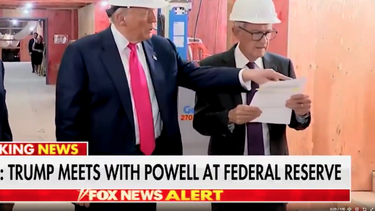 Trump confronta en público a Jerome Powell por millonario sobrecosto en renovaciones de la Reserva Federal