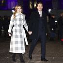 ARCHIVO - La princesa Beatriz de Gran Bretaña y Edoardo Mapelli Mozzi asisten a la misa de villancicos Together At Christmas en la Abadía de Westminster, en Londres, el 15 de diciembre de 2022. (Henry Nicholls/Pool Photo vía AP, archivo)