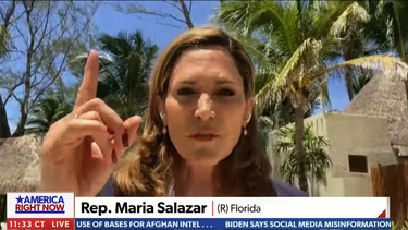 maria elvira salazar a biden: no necesitamos un grupo de estudio. necesitamos accion, ¡ahora!