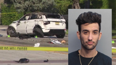joven cubano de miami el posible sospechoso de dui y acusado de matar a 3 familiares en accidente de sunset drive