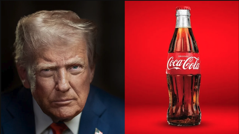Trump coca cola