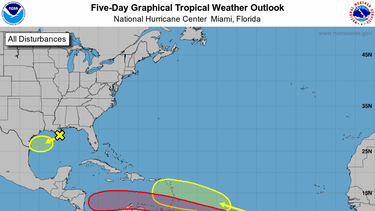 el centro nacional de huracanes vigila otra onda tropical con posibilidad de desarrollo ciclonico