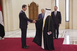 presidente sirio recibe credenciales de embajador de bahrein
