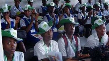 Estudiantes nigerianos en el extranjero.