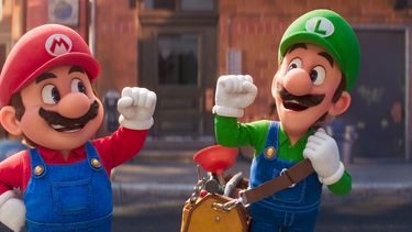 Una escena de la película The Super Mario Bros. Movie. Foto proveída por Nintendo y Universal Studios (Nintendo y Universal Studios, via AP)