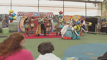 circo de ringling brothers visita el nicklaus childrens hospital