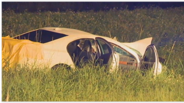 autoridades investigan violento accidente en weston