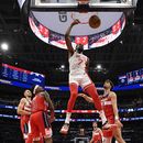 Sin Irving por castigo, Nets apalean 128-86 a Wizards