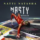 En esta imagen proporcionada por Pina Records, Nasty Singles de Natti Natasha. (Pina Records vía AP)