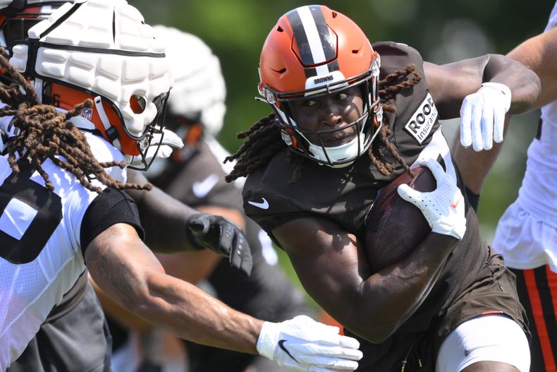 DEP-NFL BROWNS-HUNT