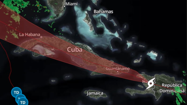laura impactara cuba en la tarde; oriente reporta primeras lluvias