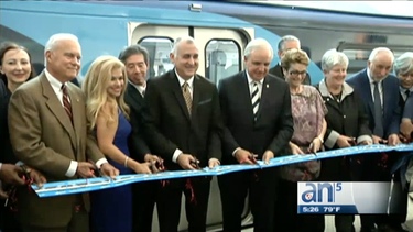 33 anos despues llega un nuevo tren al metrorail de miami