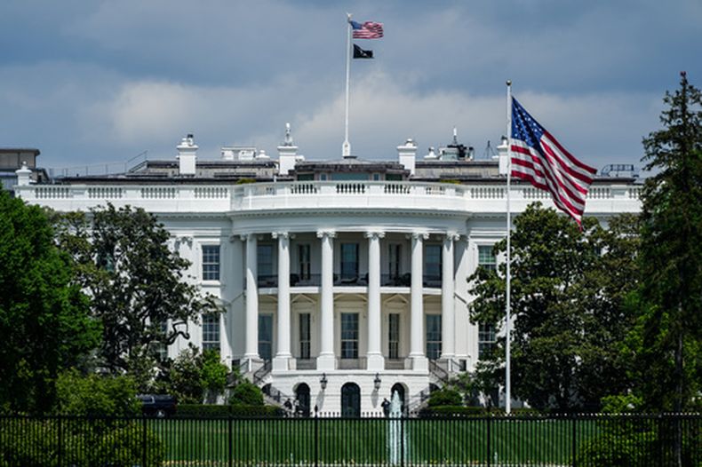 Vista de la Casa Blanca, el 20 de abril de 2026 en Washington. (Foto AP/Julia Demaree Nikhinson, Archivo)