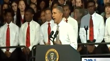 americateve | El presidente y la primera dama visitaron esta escuela chárter del sudoeste de Miami, donde vinieron a hablar de educación. Además, aprovecharon la ocasión para tomarse unos días de descanso en familia.