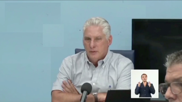 diaz-canel califica de indecentes a cubanos que protestan por apagones