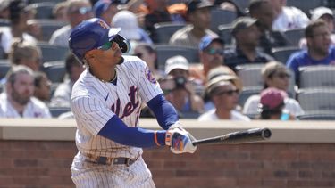 Lindor guía a Mets a triunfo sobre Bravos en 1er juego