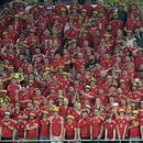 Impiden a hinchas galeses usar gorros con arcoíris