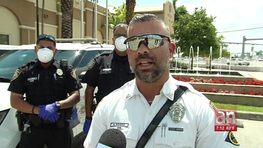 cuerpos policiales de miami listos para hacer cumplir la cuarentena obligatoria