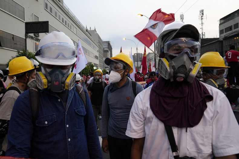 AMS-GEN PERÚ-PROTESTAS