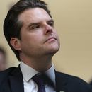 El representante republicano Matt Gaetz en el Congreso en Washington, el 22 de septiembre de 2023.. (Foto AP /J. Scott Applewhite)