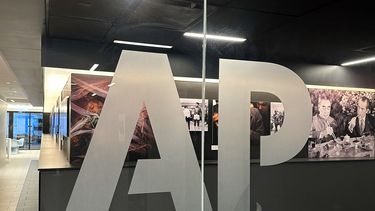 La sede de The Associated Press en Nueva York, el 9 de abril del 2025. (AP foto/Aaron Jackson)