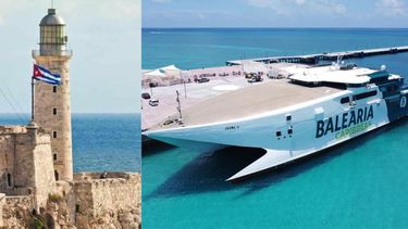 compania naviera espanola quiere conectar con un ferry la capital cubana, la habana, con miami 
