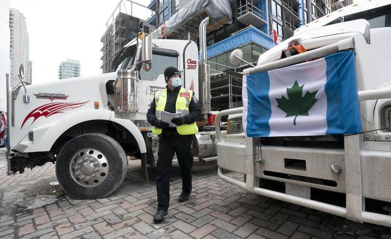 AMN-GEN CORONAVIRUS-CANADÁ-PROTESTAS