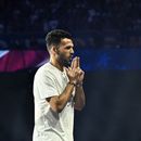 Gonçalo Ramos del Paris Saint Germain celebra en el estadio Parc des Princes tras ganar la final de la Liga de Campeones ante el Arsenal en Budapest el domingo 31 de mayo del 2026. (AP Foto/Emma Da Silva)