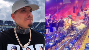 videos muestran violenta pelea al final del concierto de oniel bebeshito en houston: caos y preocupacion entre los asistentes