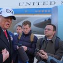 El presidente de EEUU, Donald Trump, habla con periodistas en la Base Conjunta Andrews, en Maryland, el martes 13 de enero de 2026. (AP Foto/Evan Vucci) El presidente de EEUU, Donald Trump, habla con periodistas en la Base Conjunta Andrews, en Maryland, el martes 13 de enero de 2026. (AP Foto/Evan Vucci)