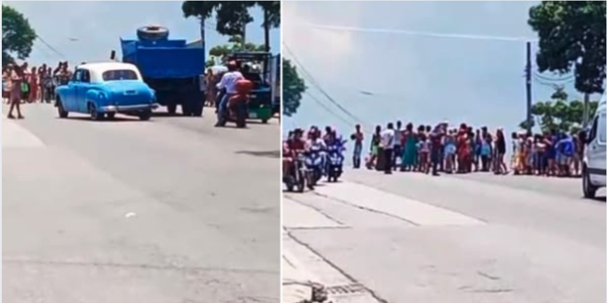 ¡Corriente y comida!: crece la tensión en La Habana, estallan protesta frente al Gobierno municipal de San Miguel del Padrón