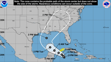 se forma depresion tropical al sur de cuba; preven aumente