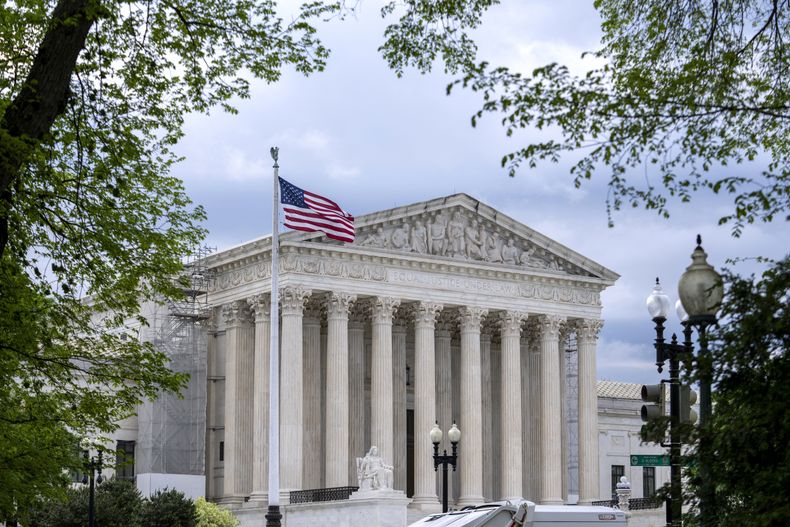 ARCHIVO - La Corte Suprema de Estados Unidos en Washington, el 25 de abril de 2024. (AP Foto/J. Scott Applewhite, Archivo)