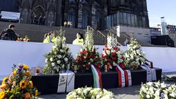 familias y autoridades recuerdan a victimas de germanwings
