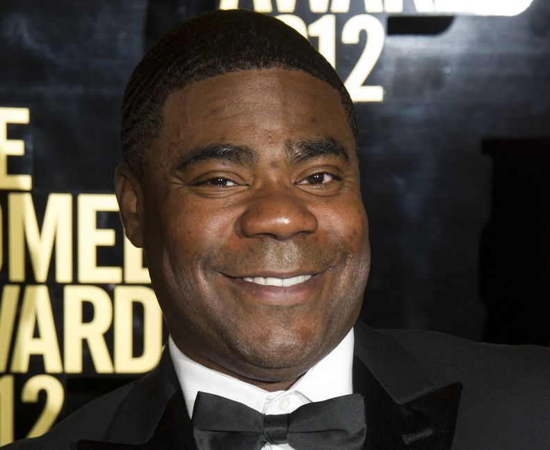 En esta foto del 28 de abril del 2012, Tracy Morgan en la ceremonia de los Premios a la Comedia en Nueva York. El actor y comediante se encuentra mejor tras un accidente en una autopista en Nueva Jersey que lo dej&oacute; en estado de gravedad y cobr&oacu